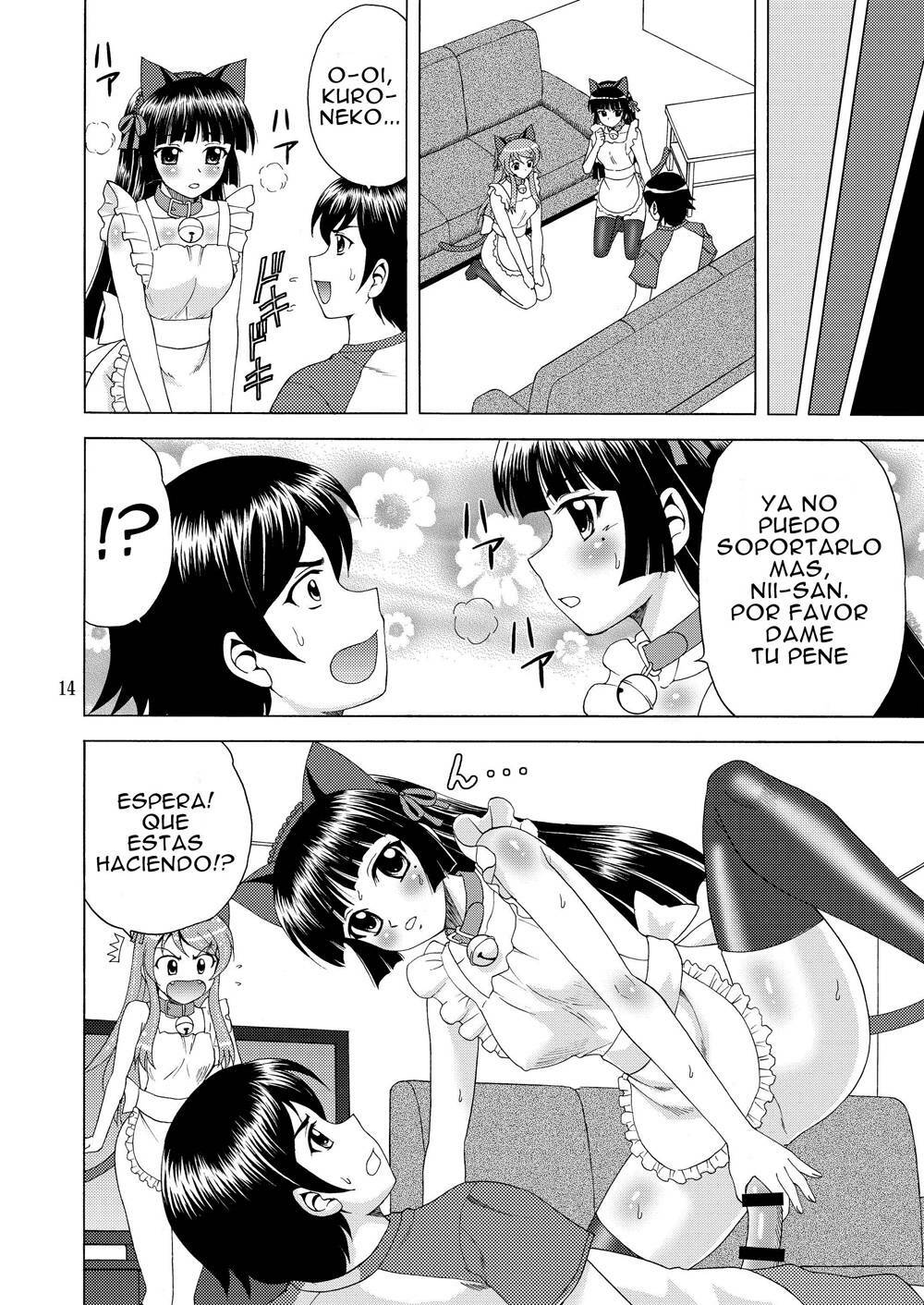 [YASRIN-DO (Yasu Rintarou)] Ore no Imouto ga Nekomimi Hadaka Apron na Wake ga Nai (Ore no Imouto ga Konna ni Kawaii Wake ga Nai) [Spanish] [Koi Subs] [Digital] page 13 full