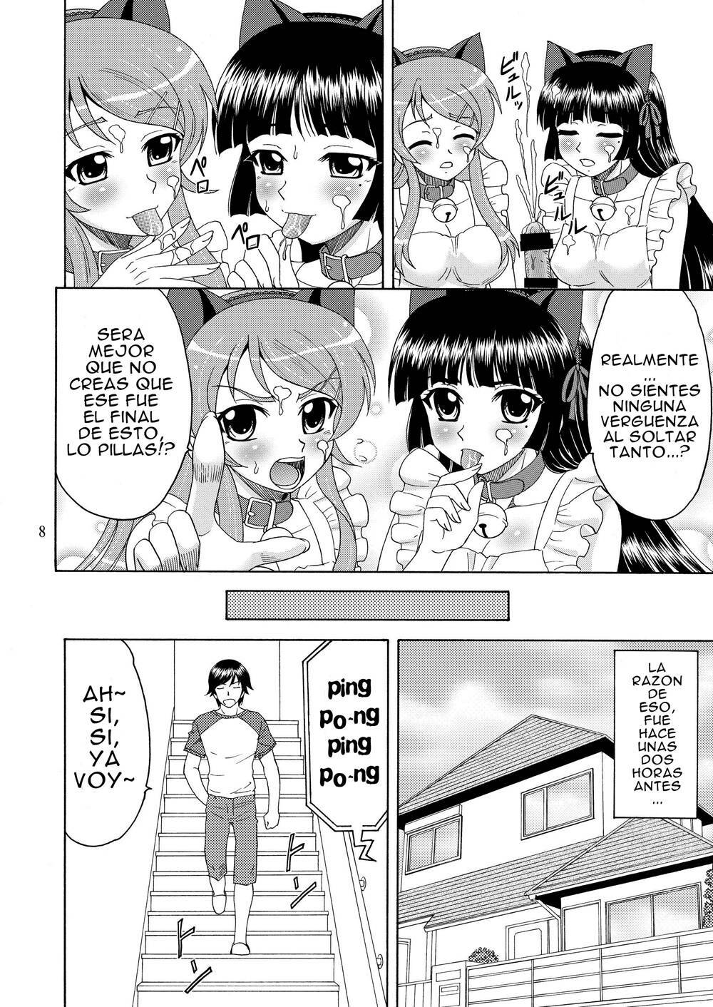 [YASRIN-DO (Yasu Rintarou)] Ore no Imouto ga Nekomimi Hadaka Apron na Wake ga Nai (Ore no Imouto ga Konna ni Kawaii Wake ga Nai) [Spanish] [Koi Subs] [Digital] page 7 full