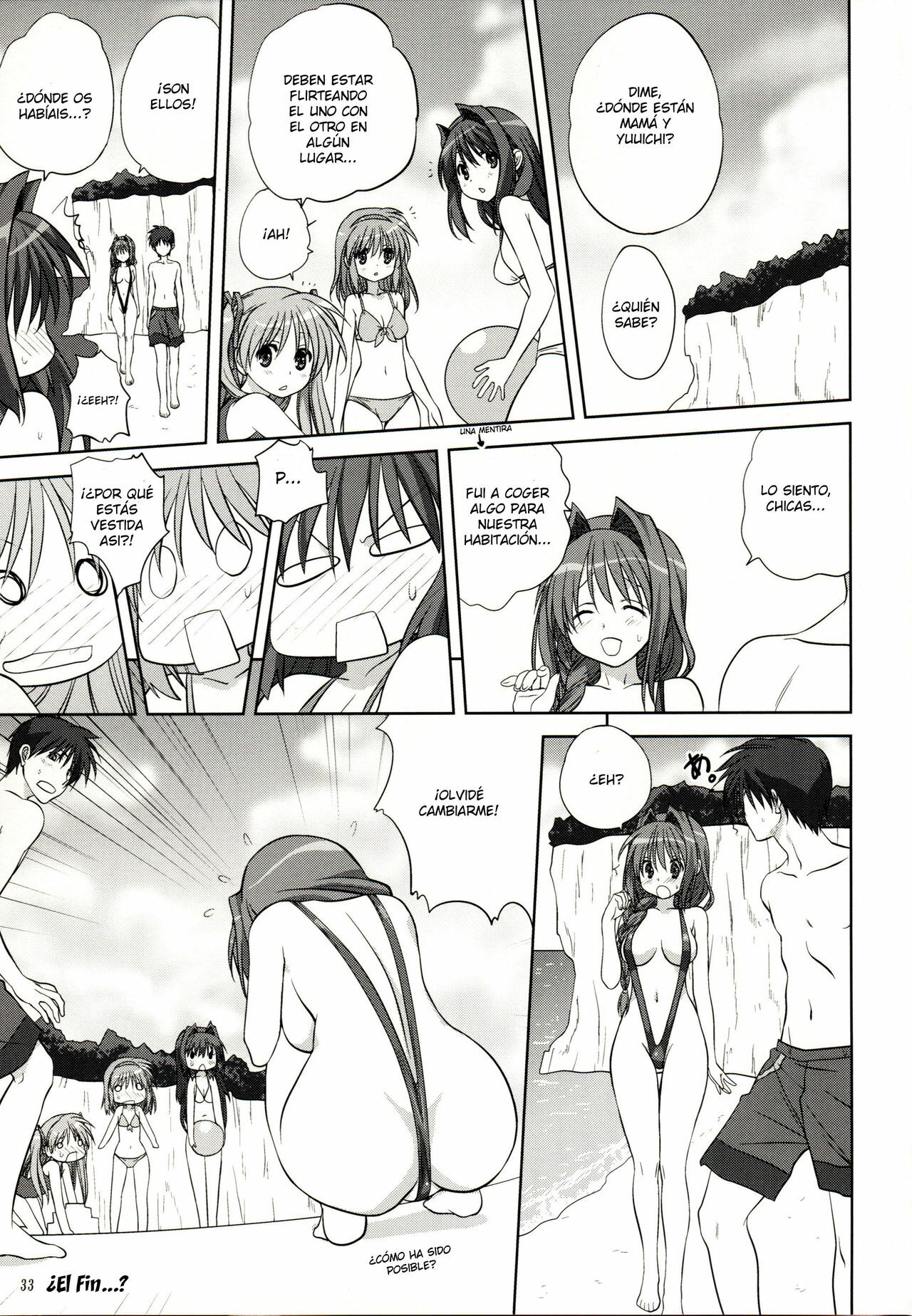 (C80) [Mitarashi Club (Mitarashi Kousei)] Akiko-san to Issho 8 (Kanon) [Spanish] [Japandream Scantrad] page 33 full