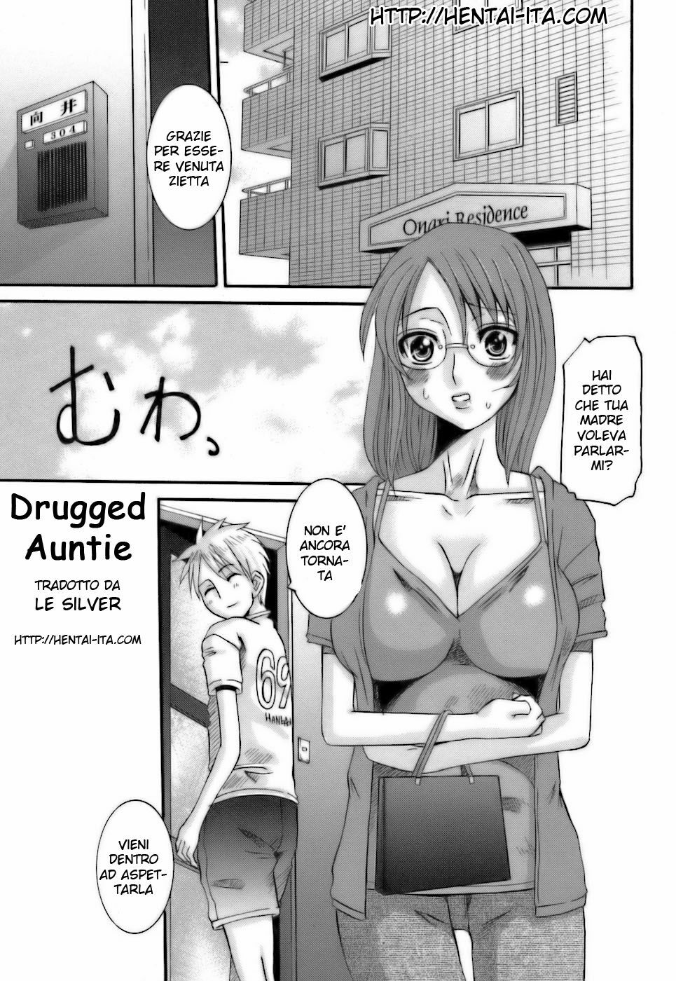 Drugged Auntie [Italian] [Rewrite] [Le Silver] page 1 full