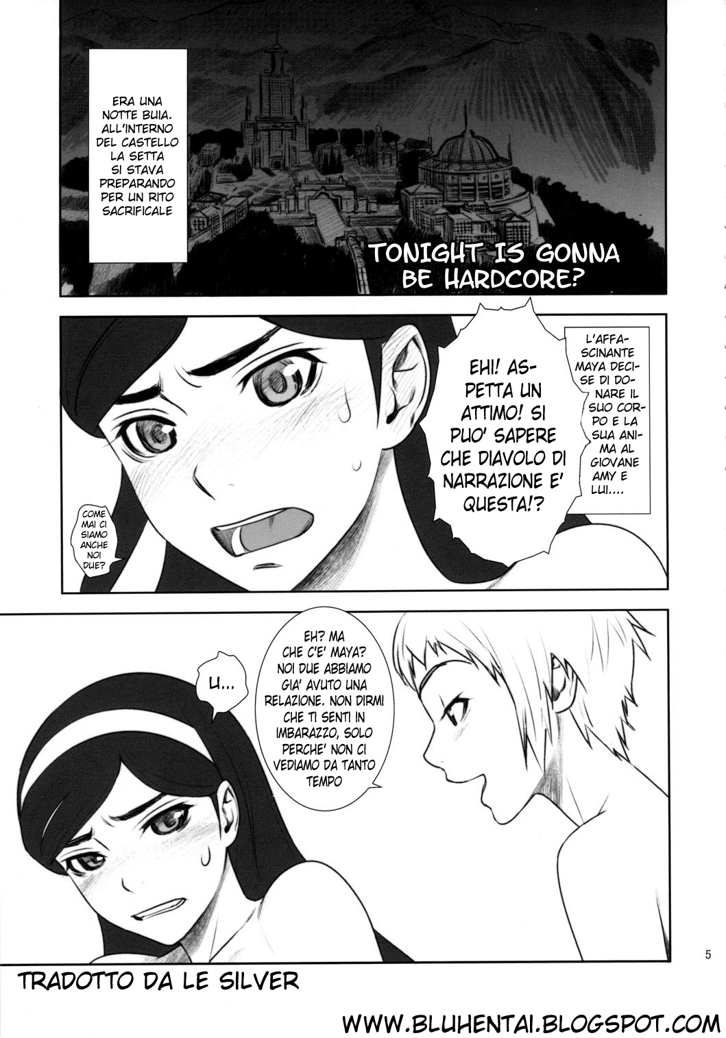 (C78) [Gerupin (Minazuki Juuzou)] Konya wa Hardcore? (Occult Academy) [Italian] {Le Silver} page 2 full