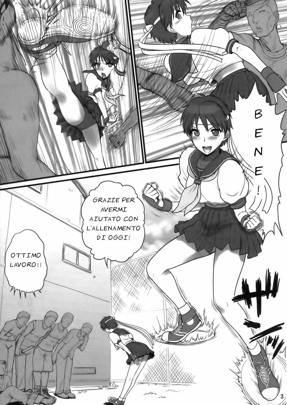 (SC46) [Shinnihon Pepsitou (St.germain-sal)] Sakura Iro (Street Fighter) [Italian] [Hentalia] page 2 full
