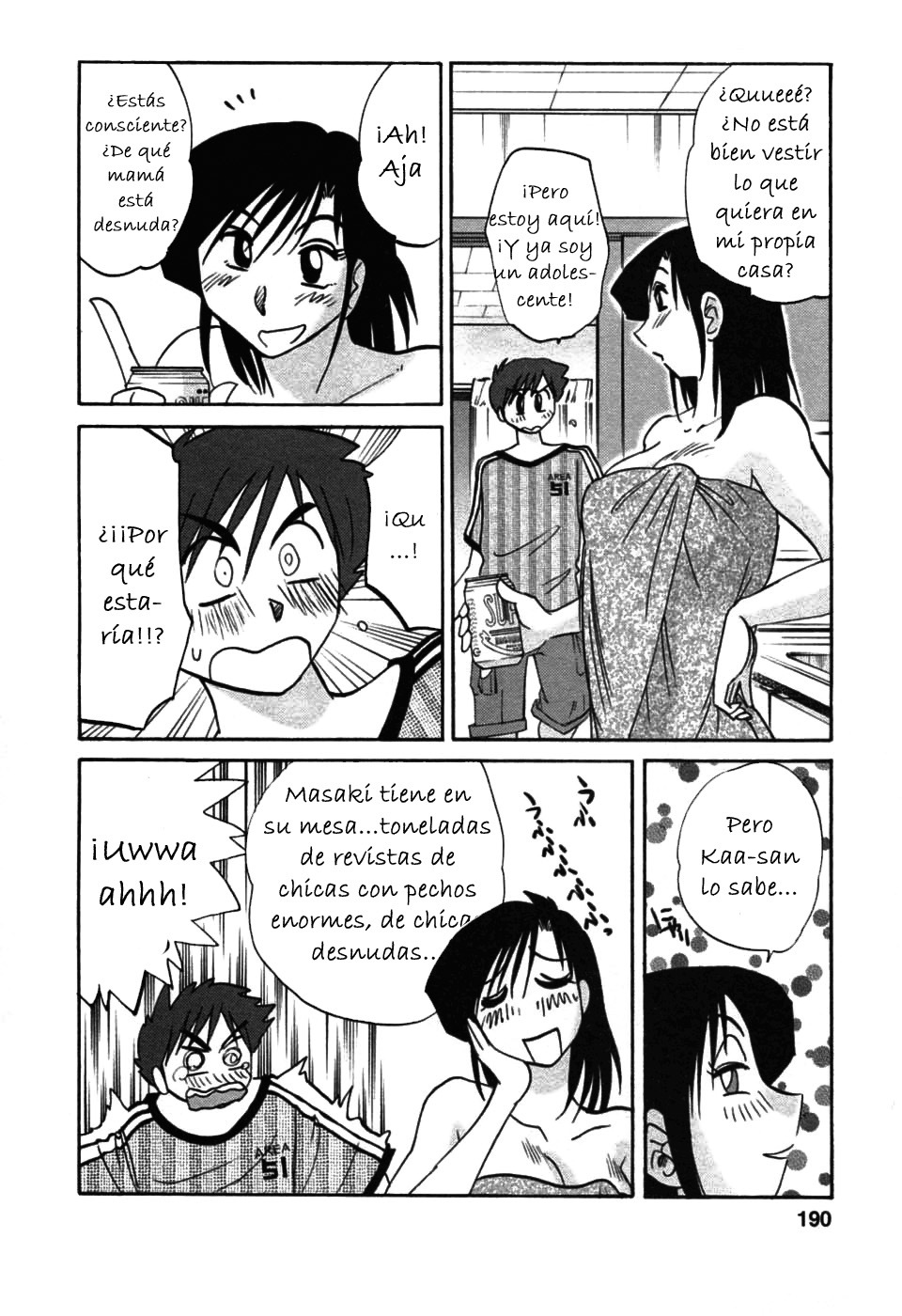 [TsuyaTsuya] Tatoeba Haha Ga 6 [Spanish] [Hitsuzen] page 189 full