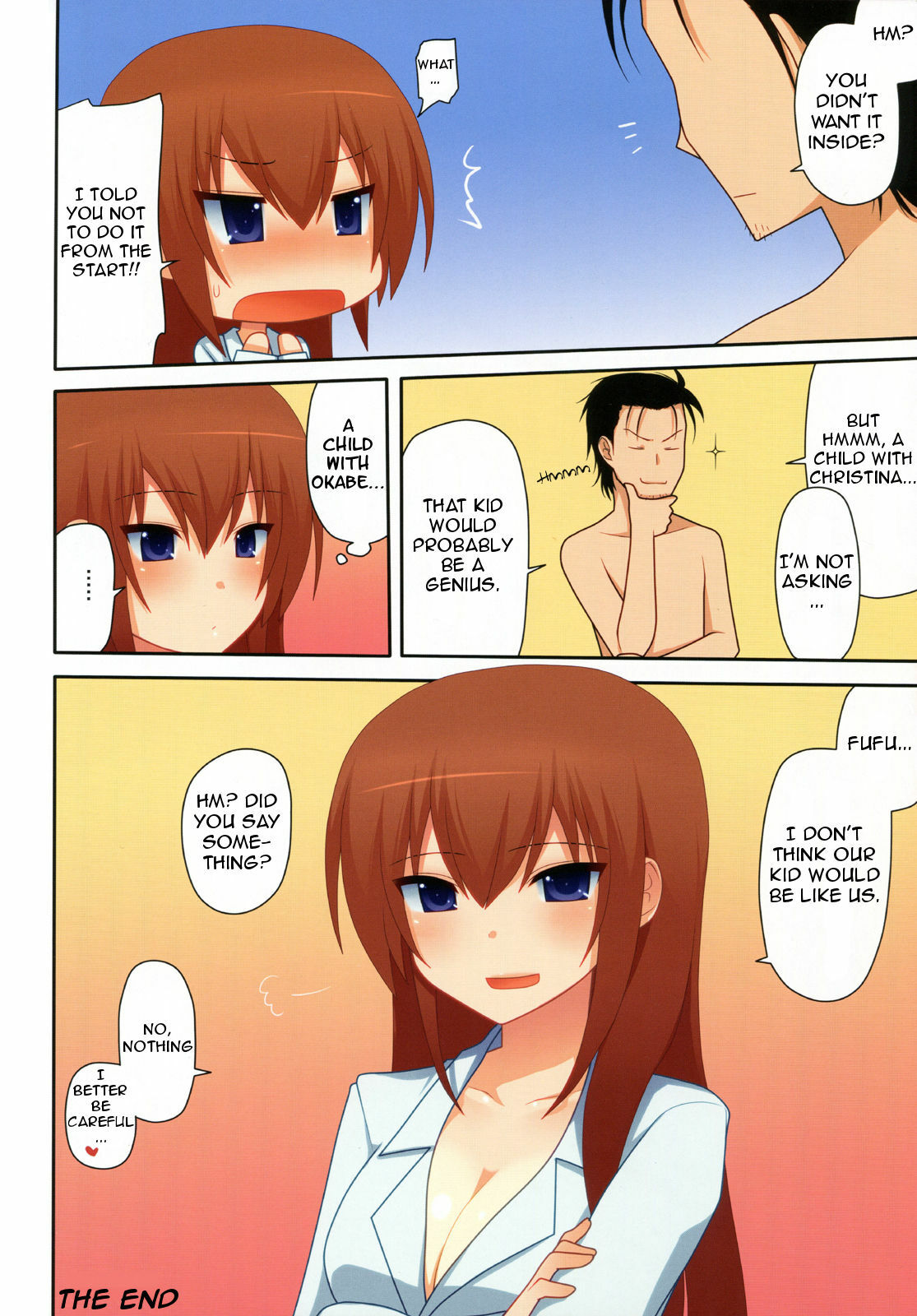 (C80) [7cm (nase)] kurisu-ism (Steins;Gate) [English] [life4Kaoru] page 20 full