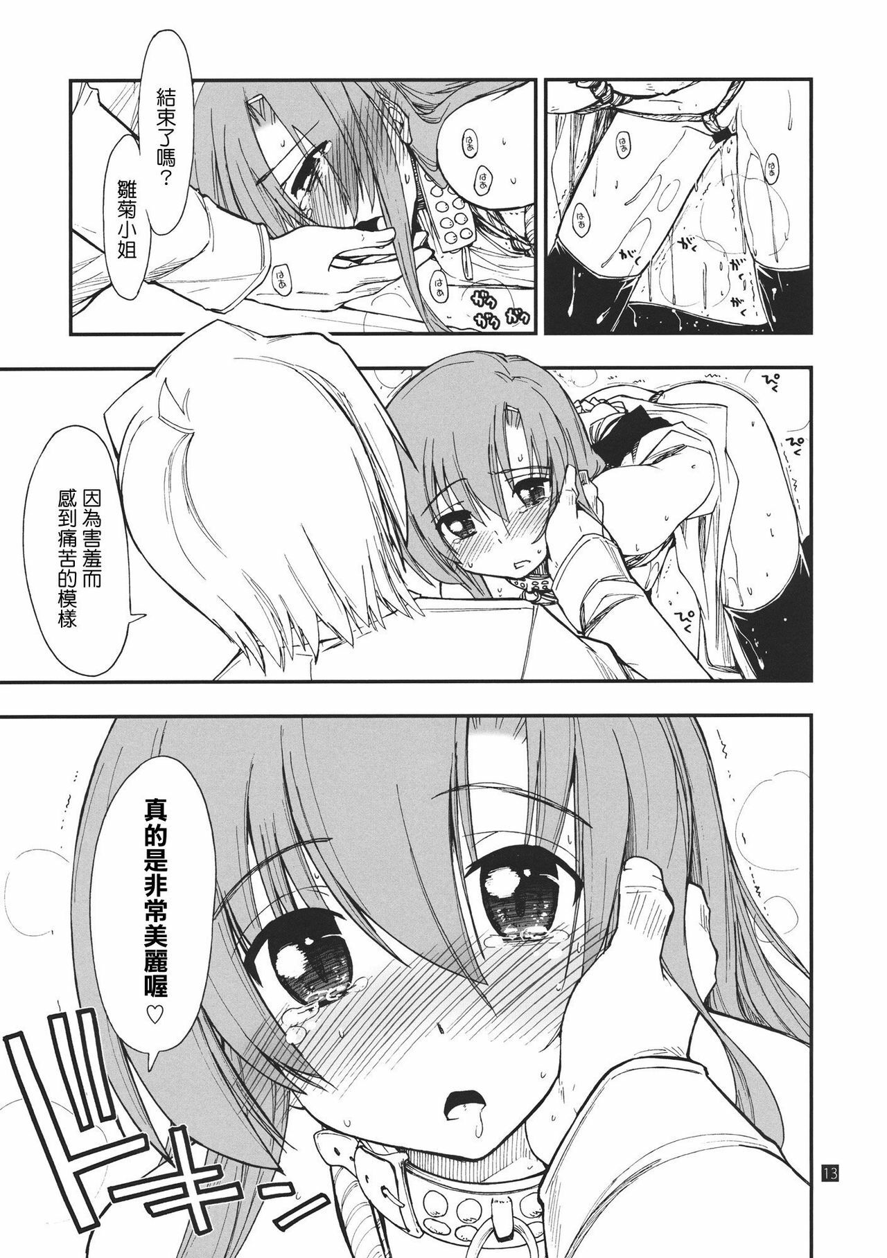 (C80) [Girigiri Nijiiro (Kamino Ryu-ya)] Hina to Hayate (Hayate no Gotoku!) [Chinese] [清純突破漢化組] page 13 full