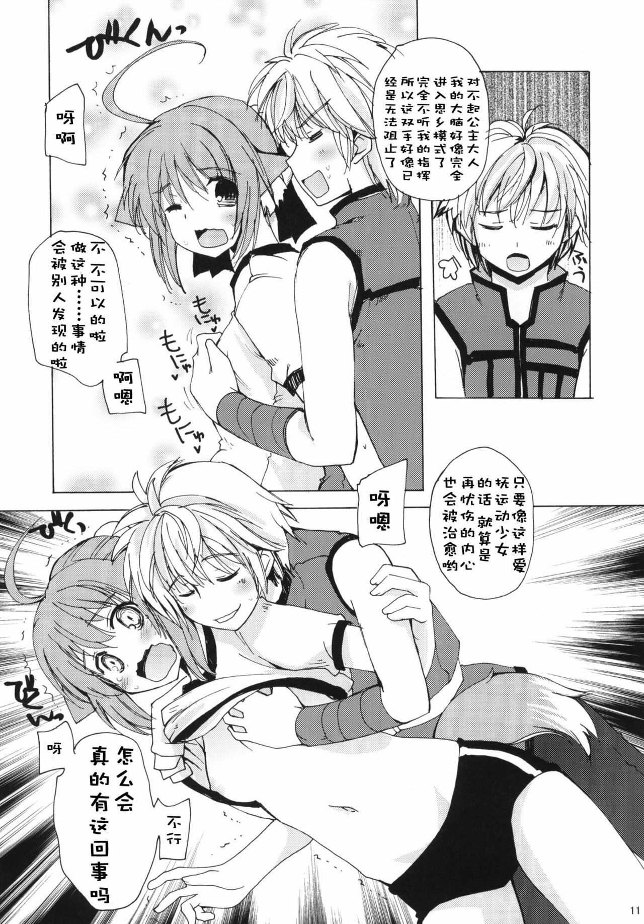 (C80) [Hachiouji Kaipan Totsugeki Kiheitai (Makita Yoshiharu)] Takin' Me Down (DOG DAYS) [Chinese] [个人萌犬汉化] page 11 full