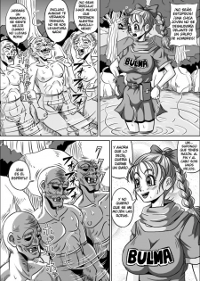 [Pyramid House (Muscleman)] Onsen Jijii VS Bulma | Los Viejos Verdes de las Fuentes Termales VS Bulma (Dragon Ball) [Spanish] [Japandream Scantrad] - page 8