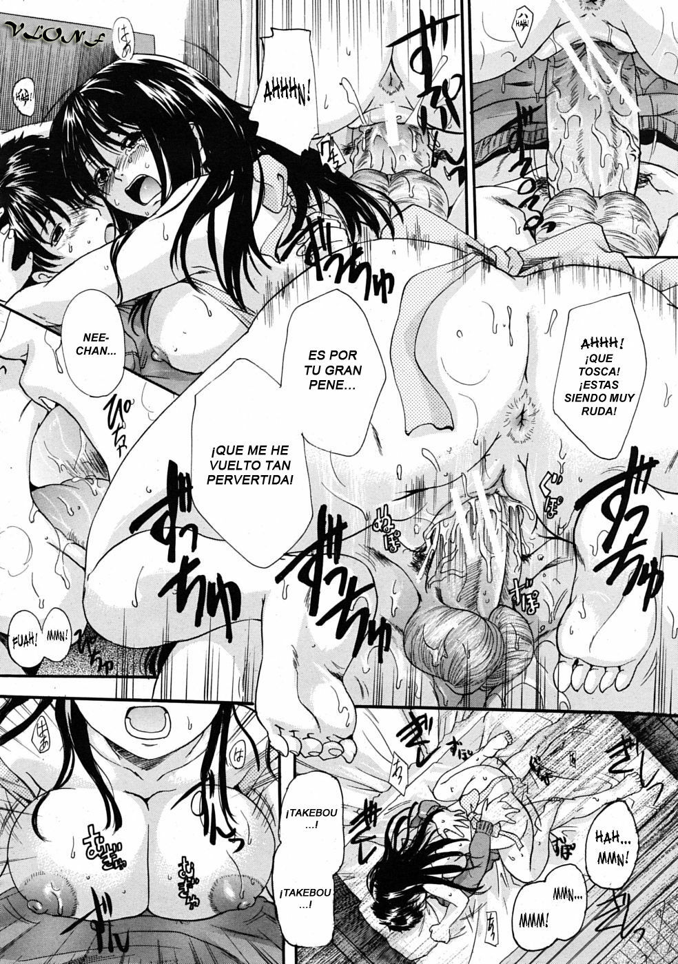[Nakayama Tetsugaku] Ane Imouto [Spanish] [VLONF] page 82 full