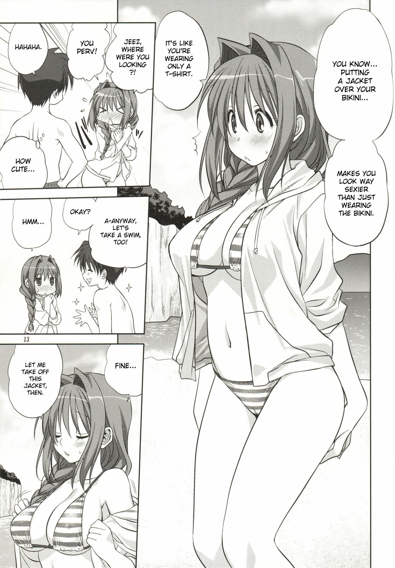 (C80) [Mitarashi Club (Mitarashi Kousei)] Akiko-san to Issho 8 (Kanon) [English] [desudesu] page 13 full