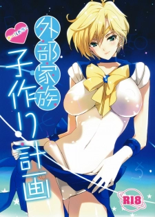 (C80) [ROUTE1 (Taira Tsukune)] Gaibu Kazoku Kozukuri Keikaku (Bishoujo Senshi Sailor Moon)