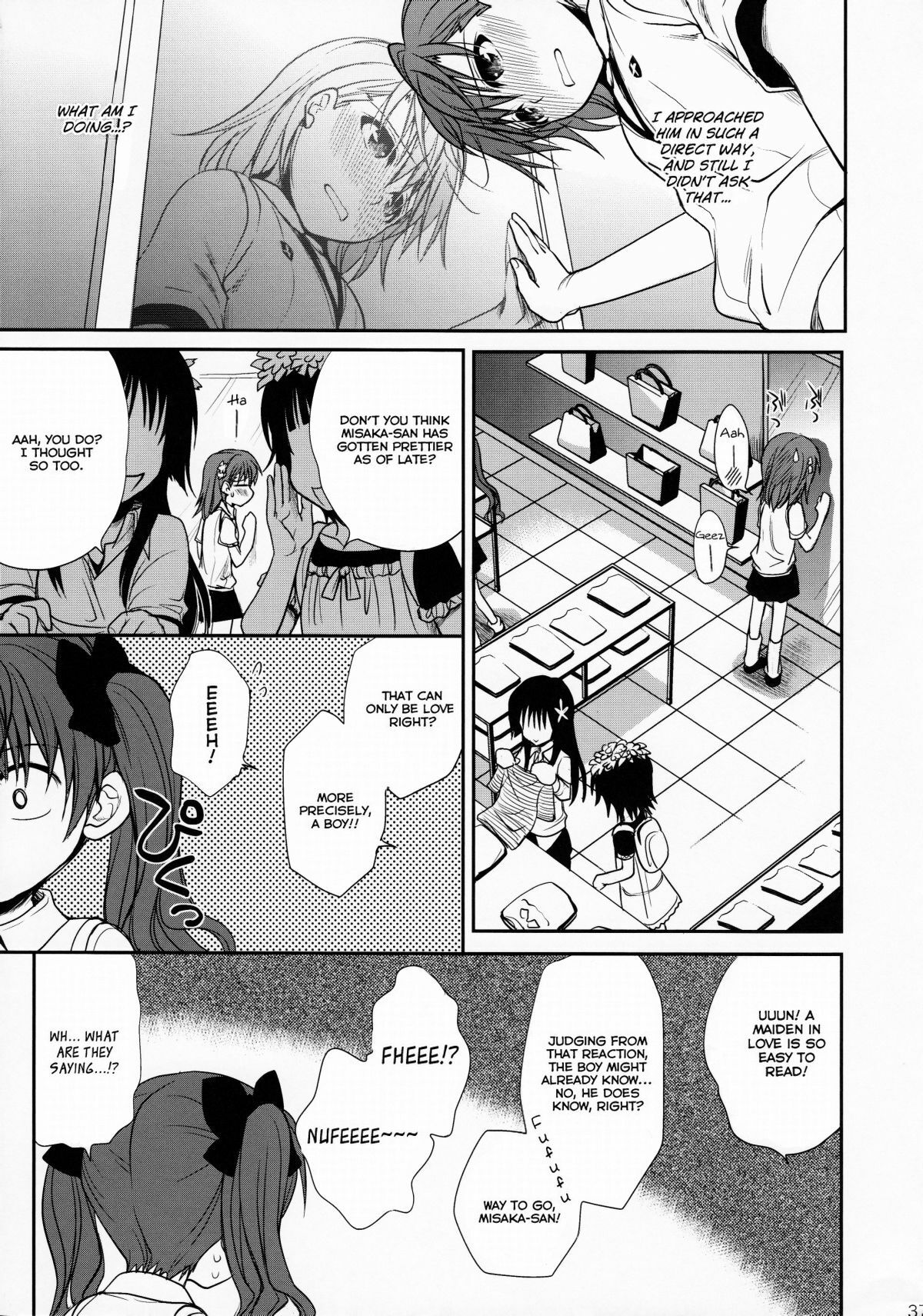 (C78) [Takumi na Muchi (Takumi na Muchi)] Choudenji Hou no Mamori Kata Jou | How to Protect a Railgun (Toaru Kagaku no Railgun) [English] [YQII] [Decensored] page 36 full