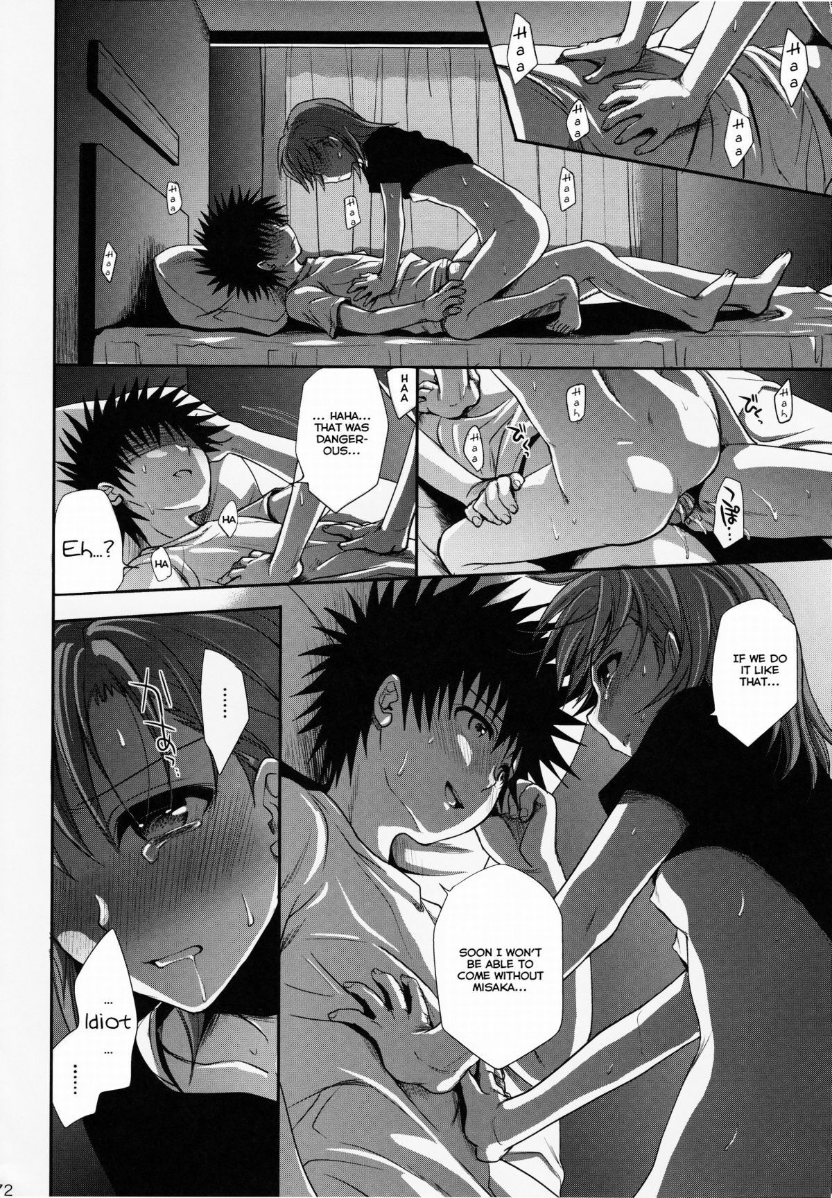 (C78) [Takumi na Muchi (Takumi na Muchi)] Choudenji Hou no Mamori Kata Jou | How to Protect a Railgun (Toaru Kagaku no Railgun) [English] [YQII] [Decensored] page 71 full