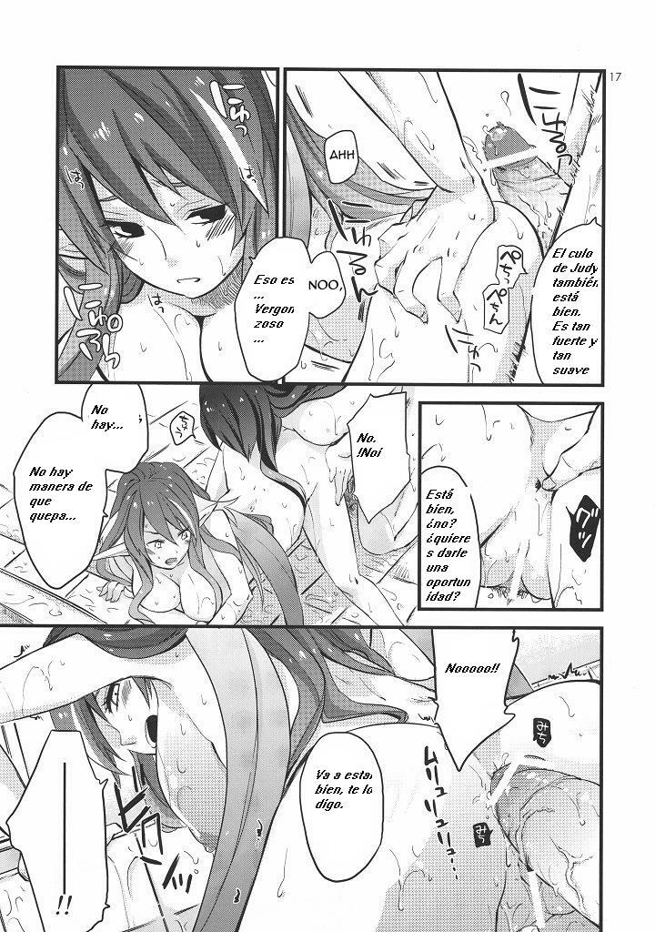 (C78) [Rocca (Hidaka Ryou)] MILK BATH PLAY (Tales of Vesperia) [Spanish] [celsiusrembrant] page 16 full