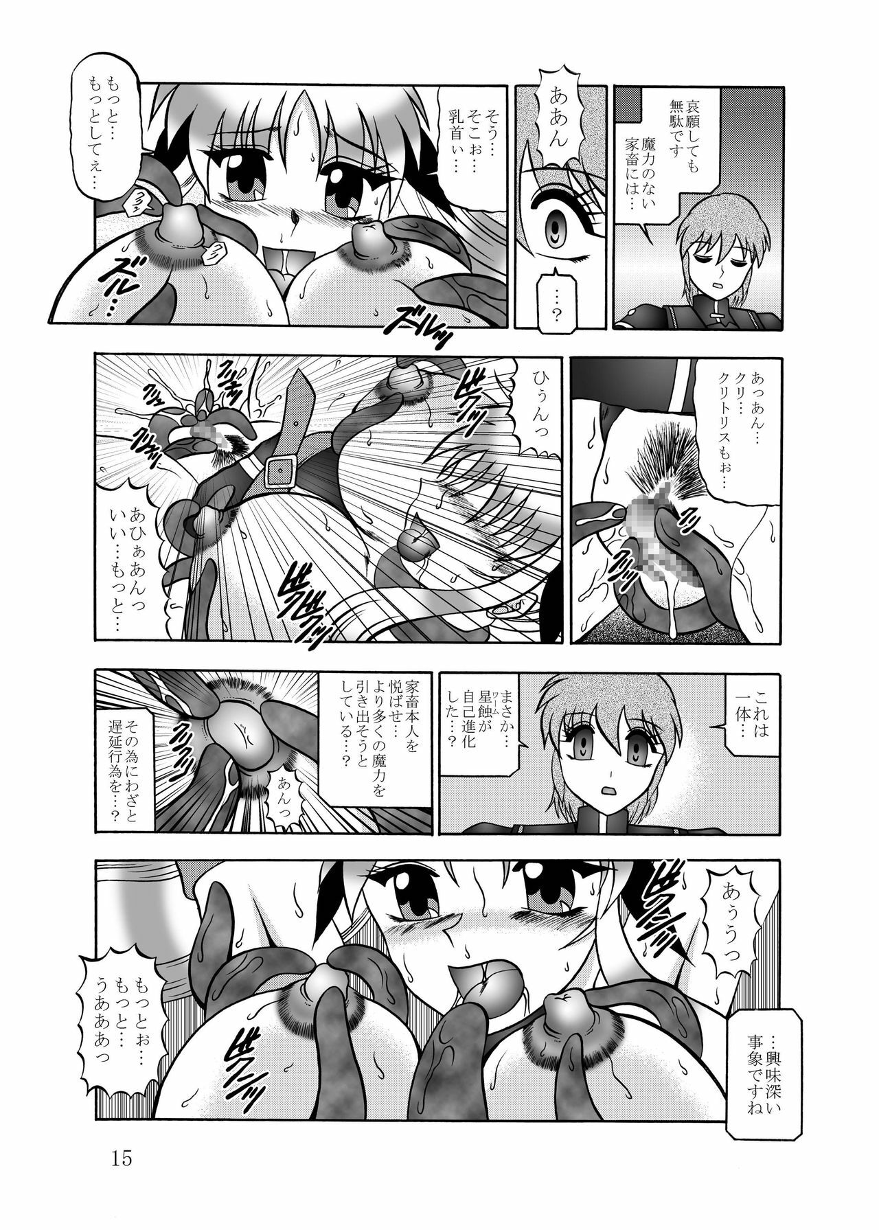 (C79) [Studio Kyawn (Murakami Masaki)] Shikkoku Bunen (Mahou Shoujo Lyrical Nanoha) page 15 full