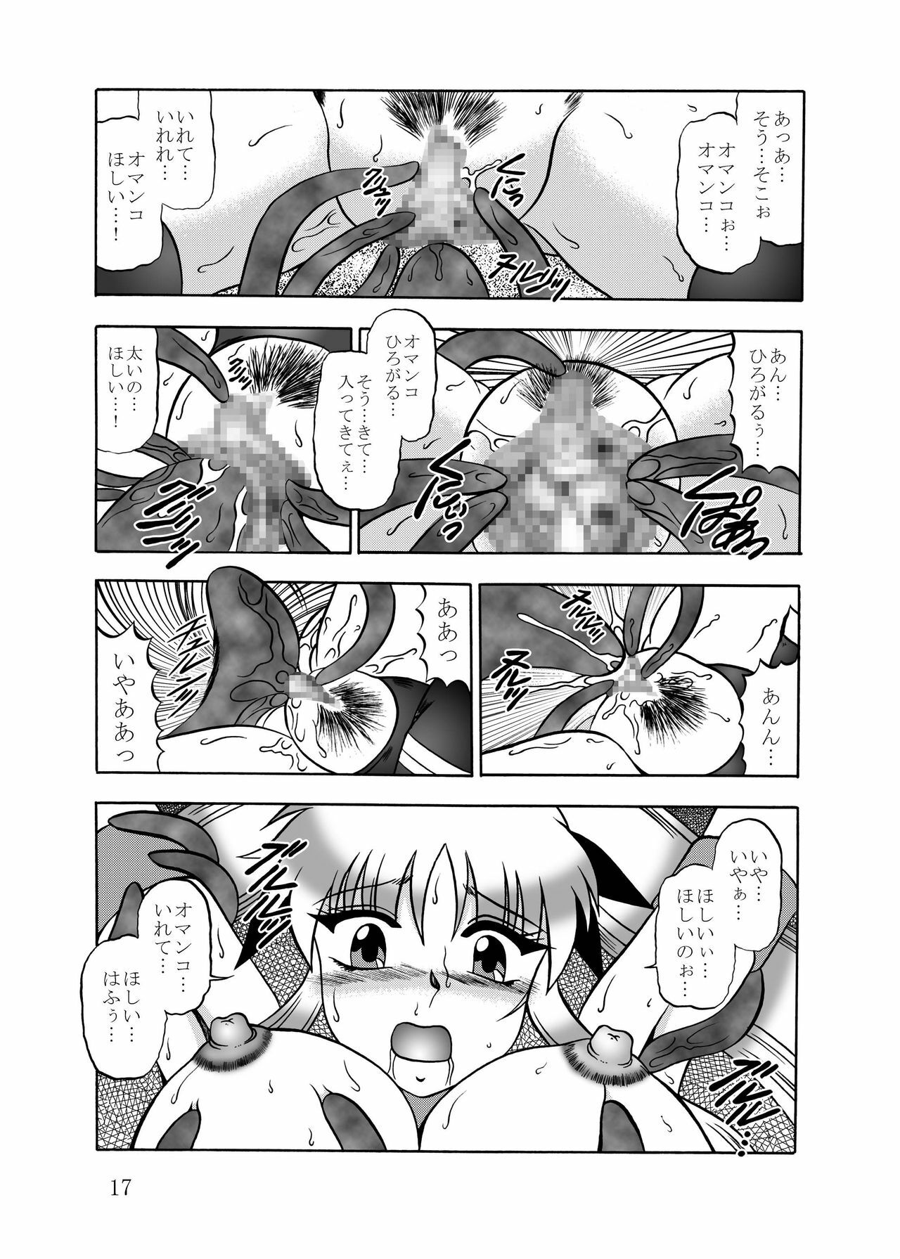 (C79) [Studio Kyawn (Murakami Masaki)] Shikkoku Bunen (Mahou Shoujo Lyrical Nanoha) page 17 full