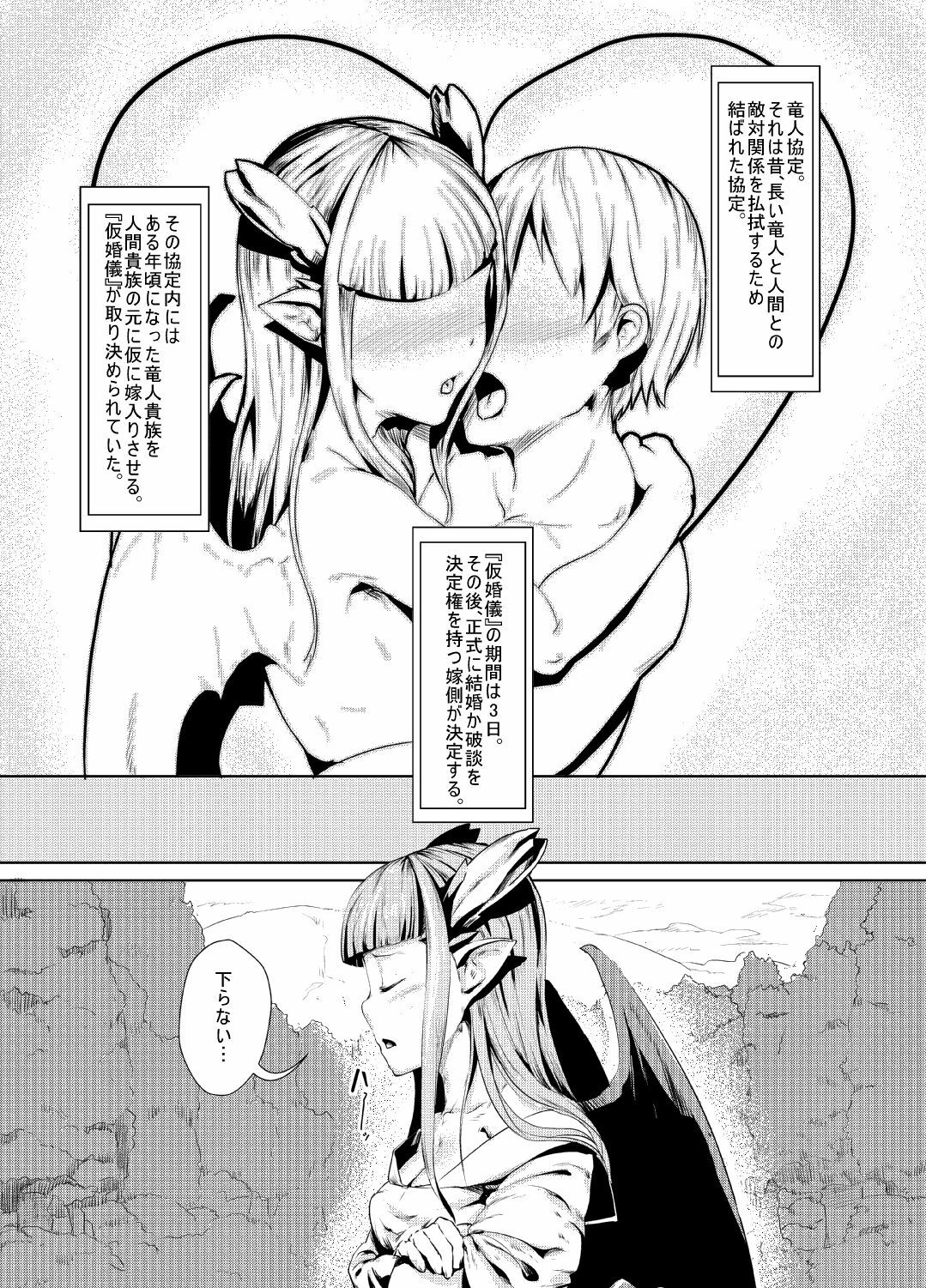 (C80) [AHOBAKA (aho)] ryuuka inraku | The flower of dragons falls into lust page 2 full