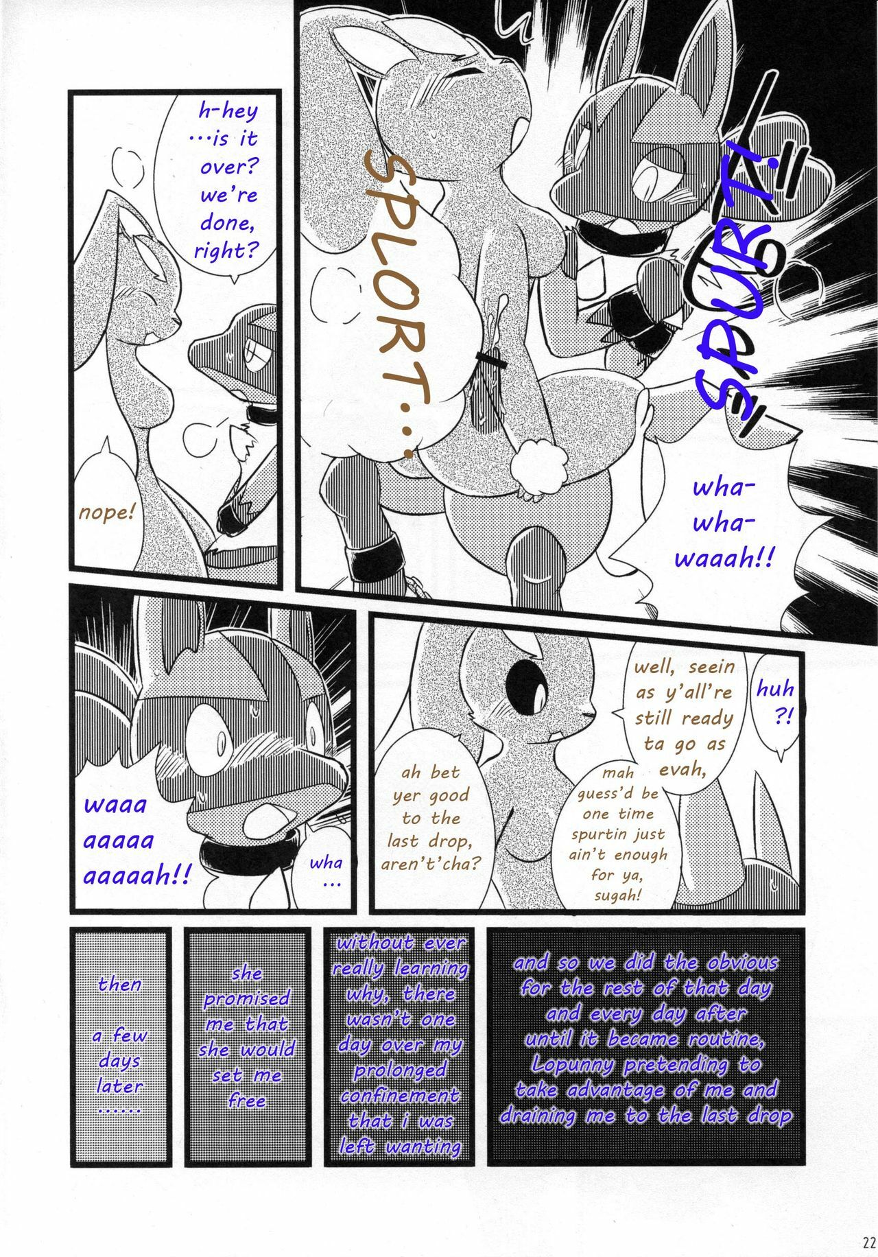 (C78) [Odoshiro Canvas (Various)] Ningen wa Shinyou Dekinai! | Never Trust Humans! (Pokemon) [English] [TwilightStormshi] page 21 full