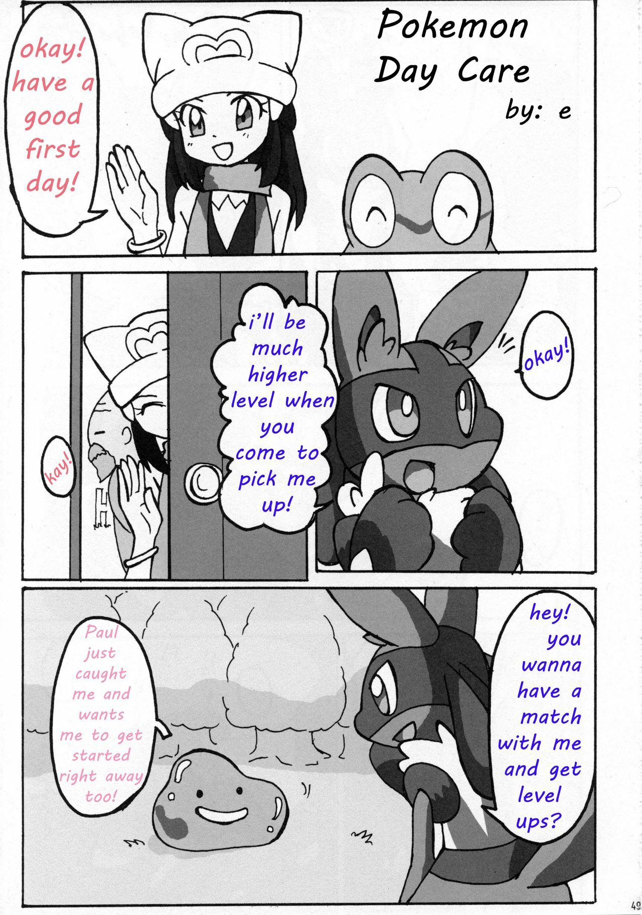 (C78) [Odoshiro Canvas (Various)] Ningen wa Shinyou Dekinai! | Never Trust Humans! (Pokemon) [English] [TwilightStormshi] page 48 full