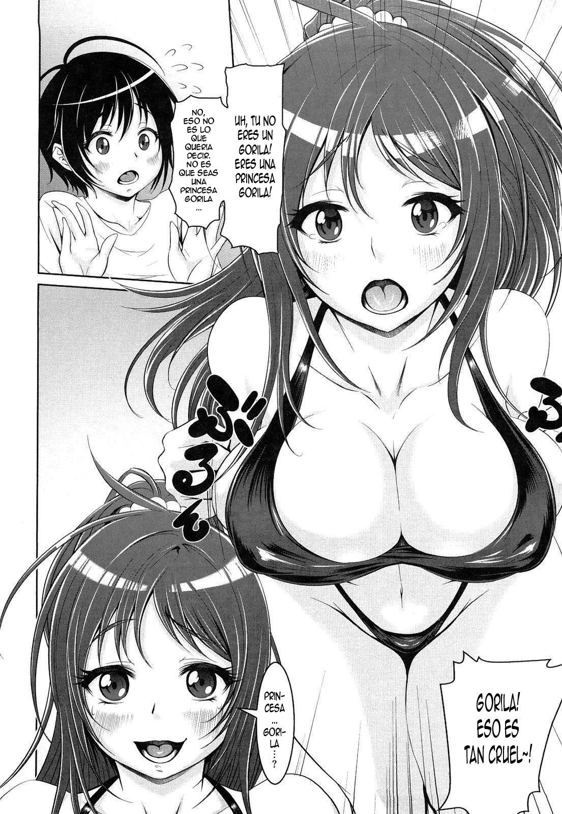 [Chinbotsu] Nettai Banana Girl | Tropical Banana Girl [Spanish] =P666HF= page 128 full