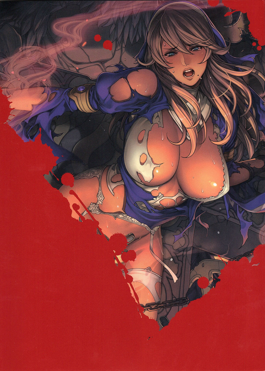 [Hobby JAPAN (Various)] Queen's Blade Kanzen Haiboku Gashuu Vanquished Queens 3 (Queen's Blade) [Incomplete] page 29 full