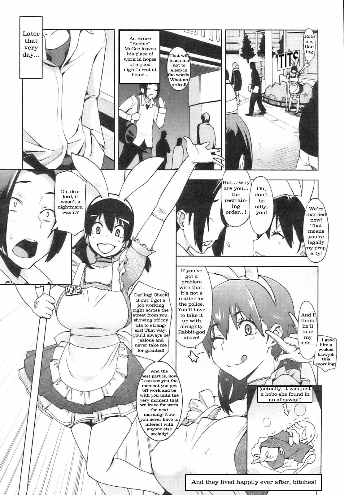 You are Most Certainly not a Rabbit, and I am Most Certainly Not Attracted to you, you Vile Whore! [English] [Rewrite] [Newdog15] page 18 full