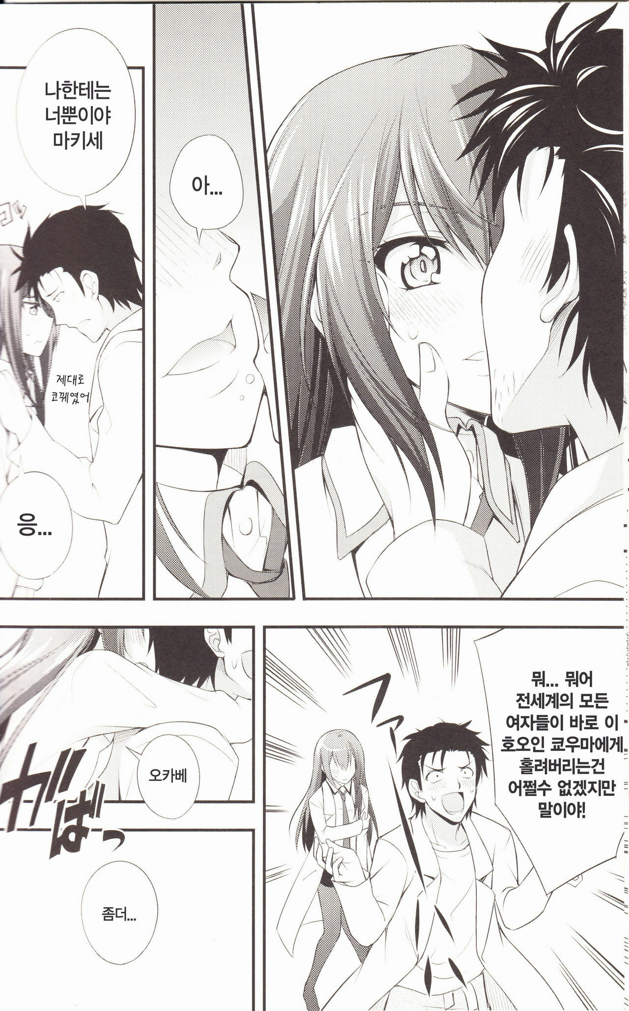 (C80) [Zattou Keshiki (Okagiri Sho)] Aishi Sensha no Ansible (Steins;Gate) [Korean] [Team HA-NU] page 11 full