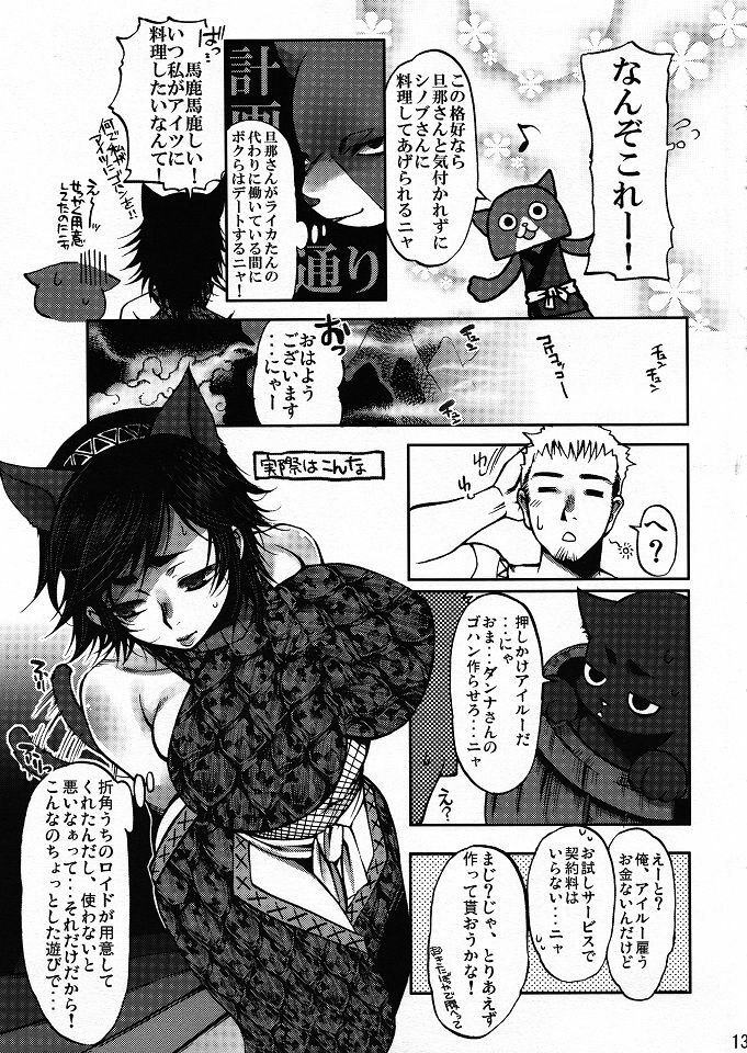 (C80) [Laikaloid (Kamitani)] Monmon Karyuudo 1 (Monster Hunter) page 12 full