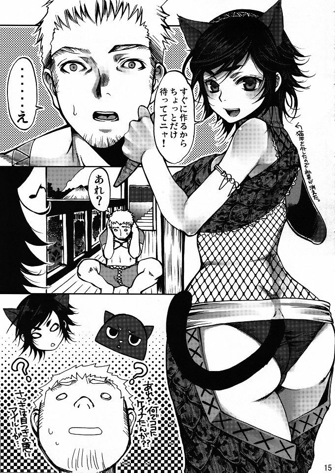 (C80) [Laikaloid (Kamitani)] Monmon Karyuudo 1 (Monster Hunter) page 14 full