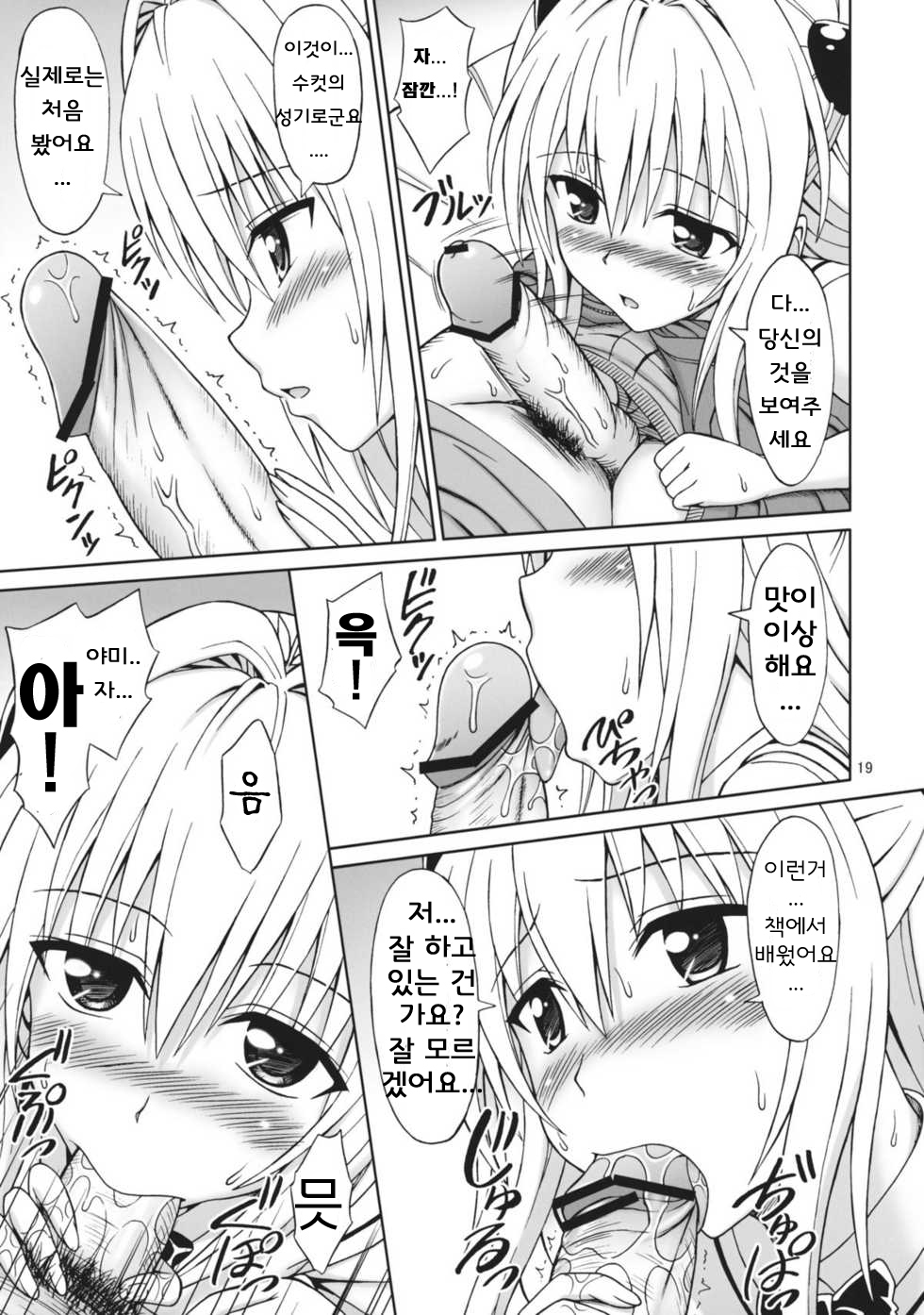 (COMIC1☆5) [Brain Dead (Eiji)] ToLOVEru TRIP! (To LOVE-Ru Darkness) [Korean] page 19 full