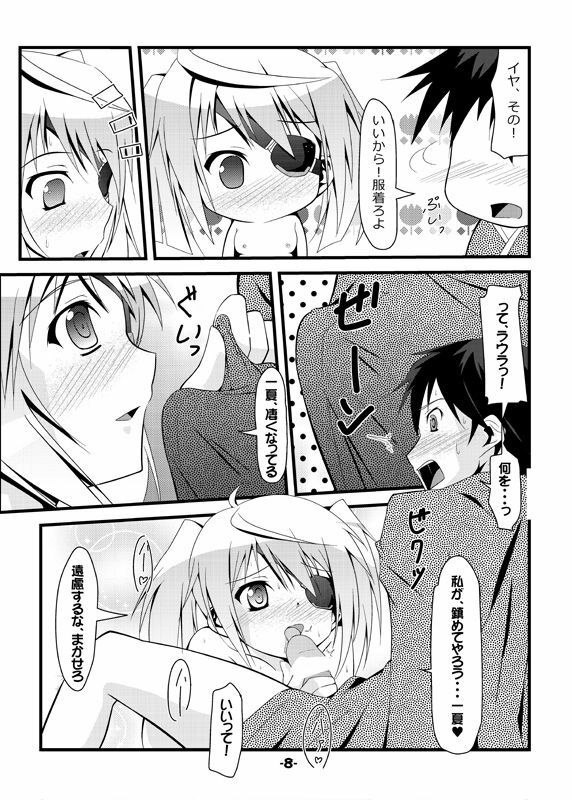 (SC52) [Manten Hoshizora (Hoshi Nohara)] Meine Braut (Infinite Stratos) page 7 full