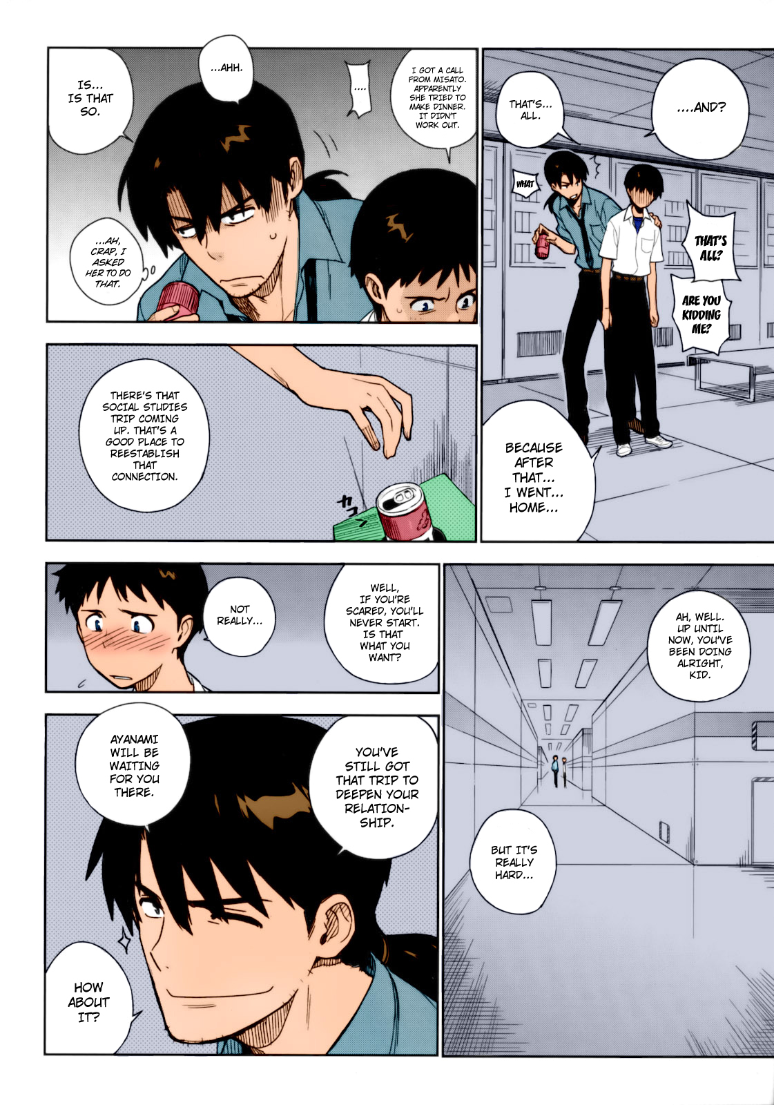 [enuma elish (Yukimi)] LIKE A BEAST (Neon Genesis Evangelion) [English] ==Strange Companions== [Colorized] page 7 full