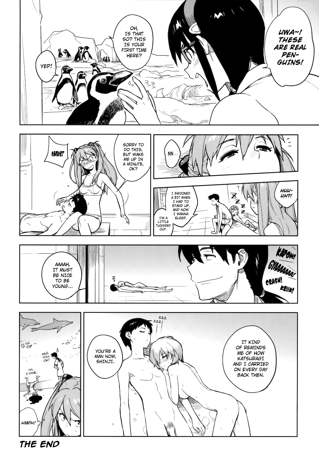 [enuma elish (Yukimi)] LIKE A BEAST (Neon Genesis Evangelion) [English] ==Strange Companions== page 33 full