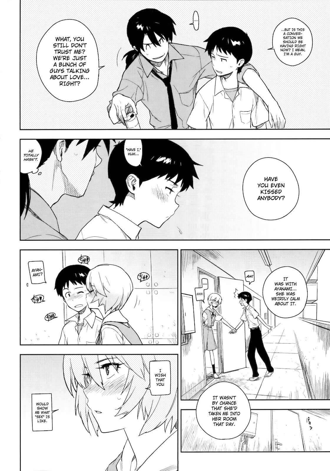 [enuma elish (Yukimi)] LIKE A BEAST (Neon Genesis Evangelion) [English] ==Strange Companions== page 5 full