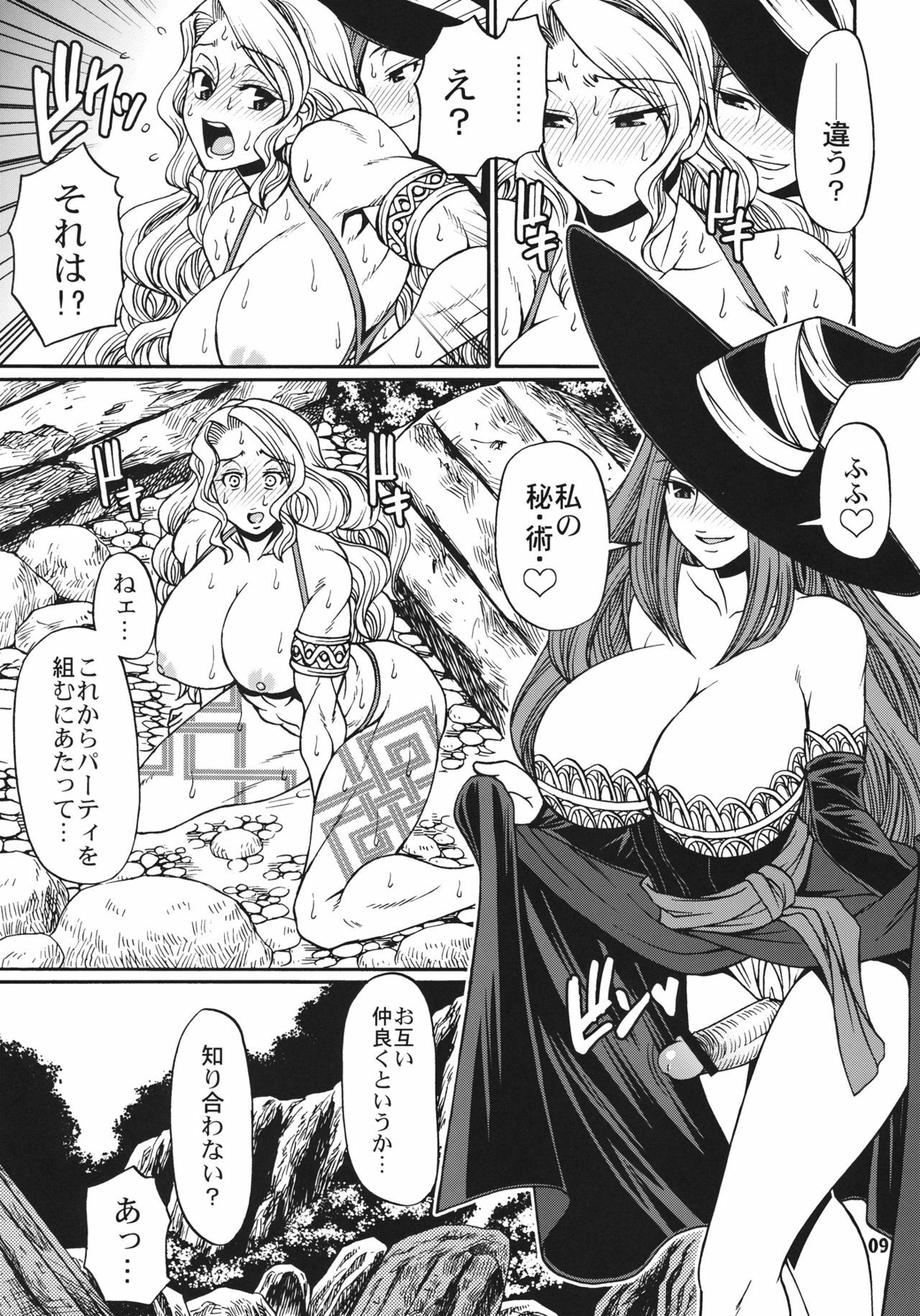 (C80) [CELLULOID-ACME (Chiba Toshirou)] PARTY HARD (Dragon's Crown) page 8 full