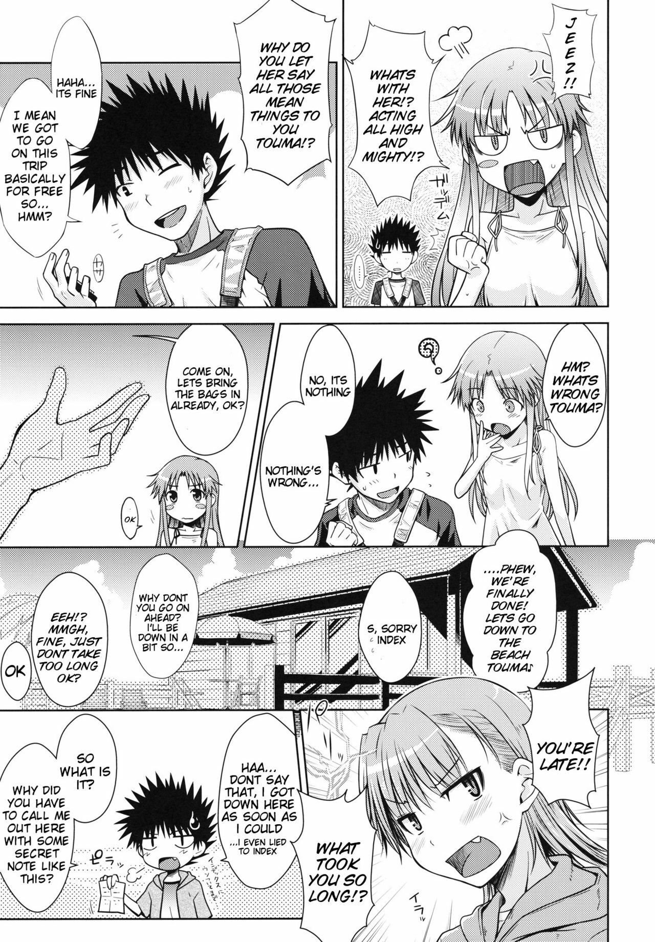 (C80) [Aspergillus (Okara)] Summer Of Love (Toaru Kagaku no Railgun) [English] {doujin-moe.us} page 6 full