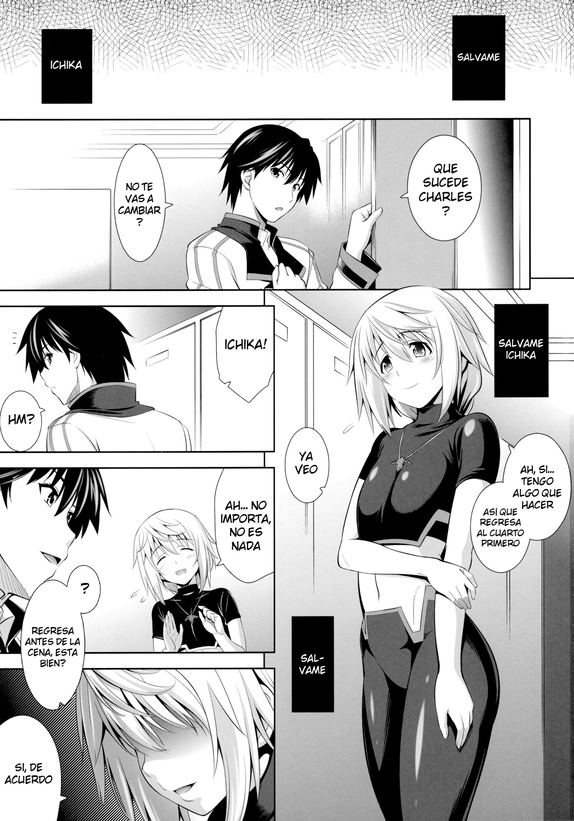 (COMIC1☆5) [Goromenz (Yasui Riosuke)] PRINCESS MAKER (Infinite Stratos) [Spanish] {Koi-subs} page 3 full