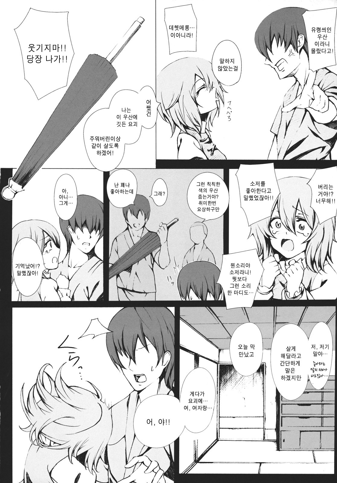 (C80) [Susa no Arashi] Parasol Memory (Touhou Project) [Korean] [Team HA-NU] page 6 full