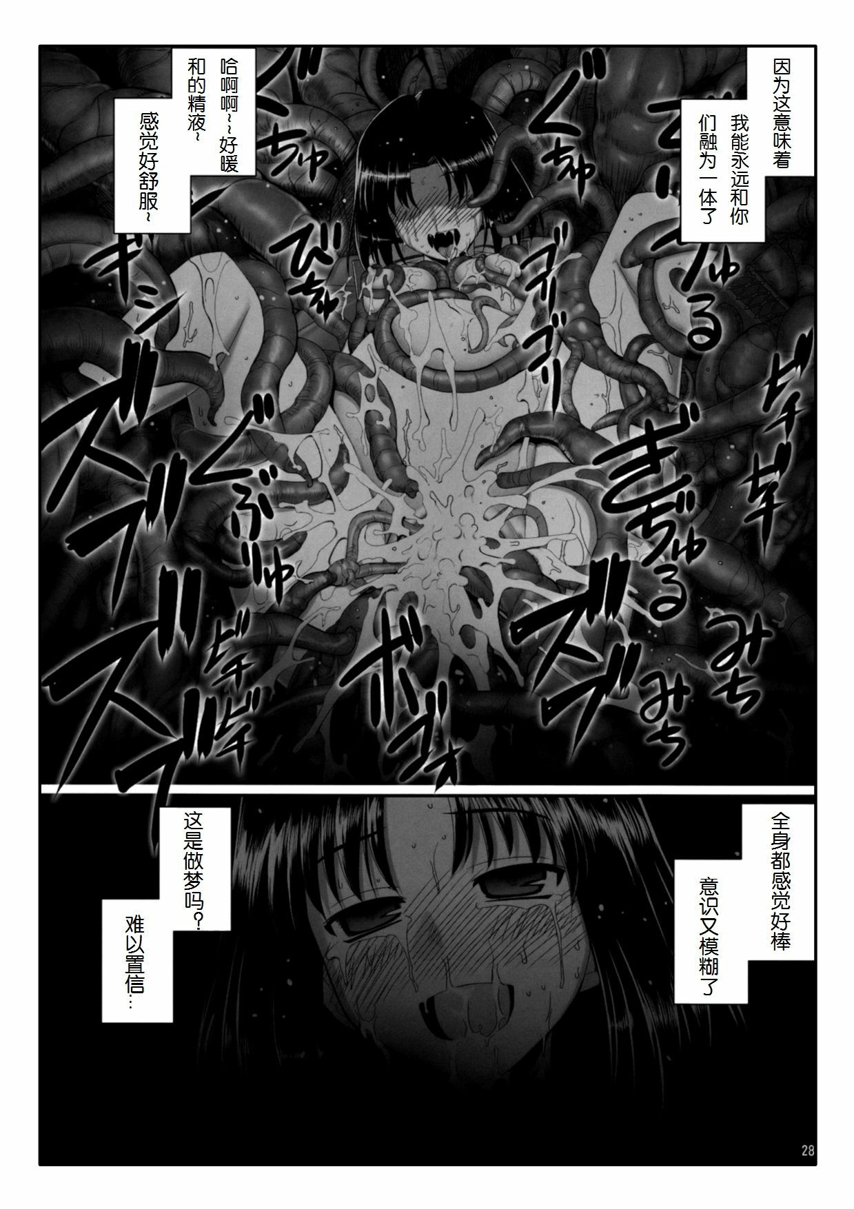 (C74) [RUBBISH Selecting Squad (Namonashi)] RE 08 (Kara no Kyoukai) [Chinese] [上校个人汉化] page 27 full