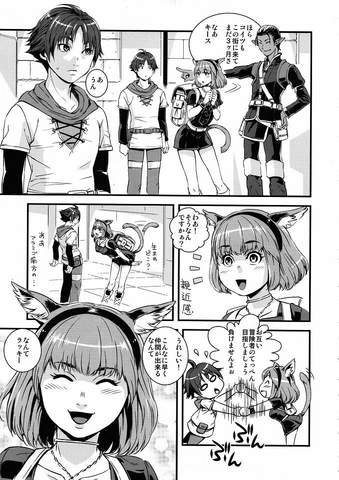 (C80) [Akamaya (Sisei Tokei)] Miquo Bon Miquo'te Fantasy 14 (Final Fantasy XIV) page 6 full