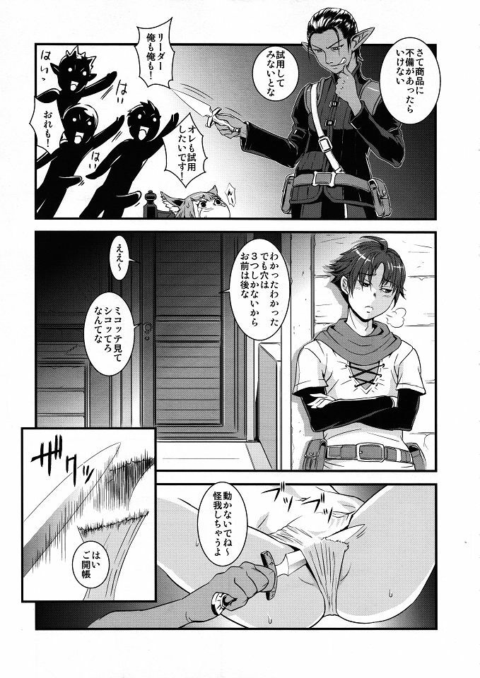 (C80) [Akamaya (Sisei Tokei)] Miquo Bon Miquo'te Fantasy 14 (Final Fantasy XIV) page 8 full