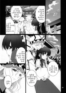 (C78) [TUKIBUTO (Hyouju Issei)] HI-Ana Miko (Touhou Project) [Korean] - page 26