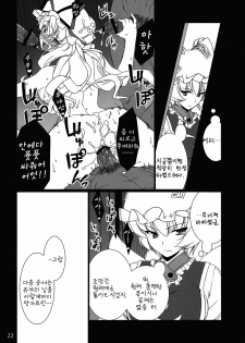 (C77) [TUKIBUTO (Hyouju Issei)] HI-Rotten Administrator (Touhou Project) [Korean] - page 23