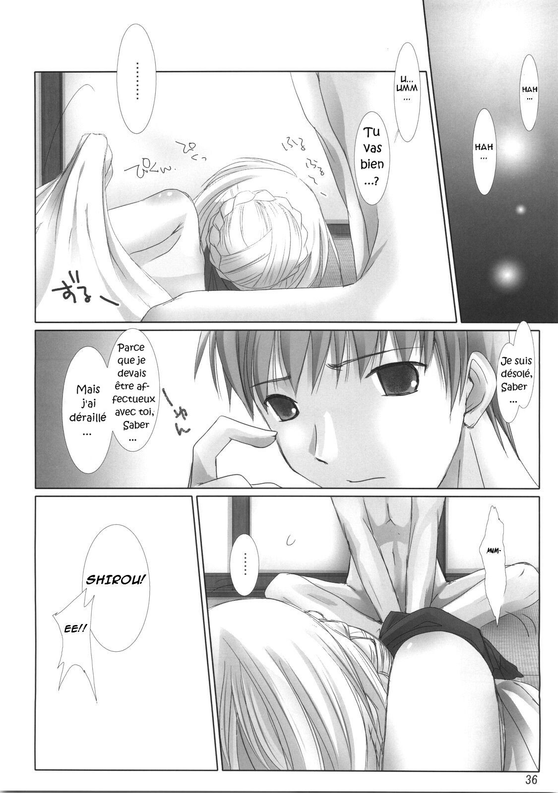 (C70) [UDON-YA (Kizuki Aruchu, ZAN)] BLACK 99% (Fate/hollow ataraxia) [French] [Vinclied & Black Howling] page 29 full