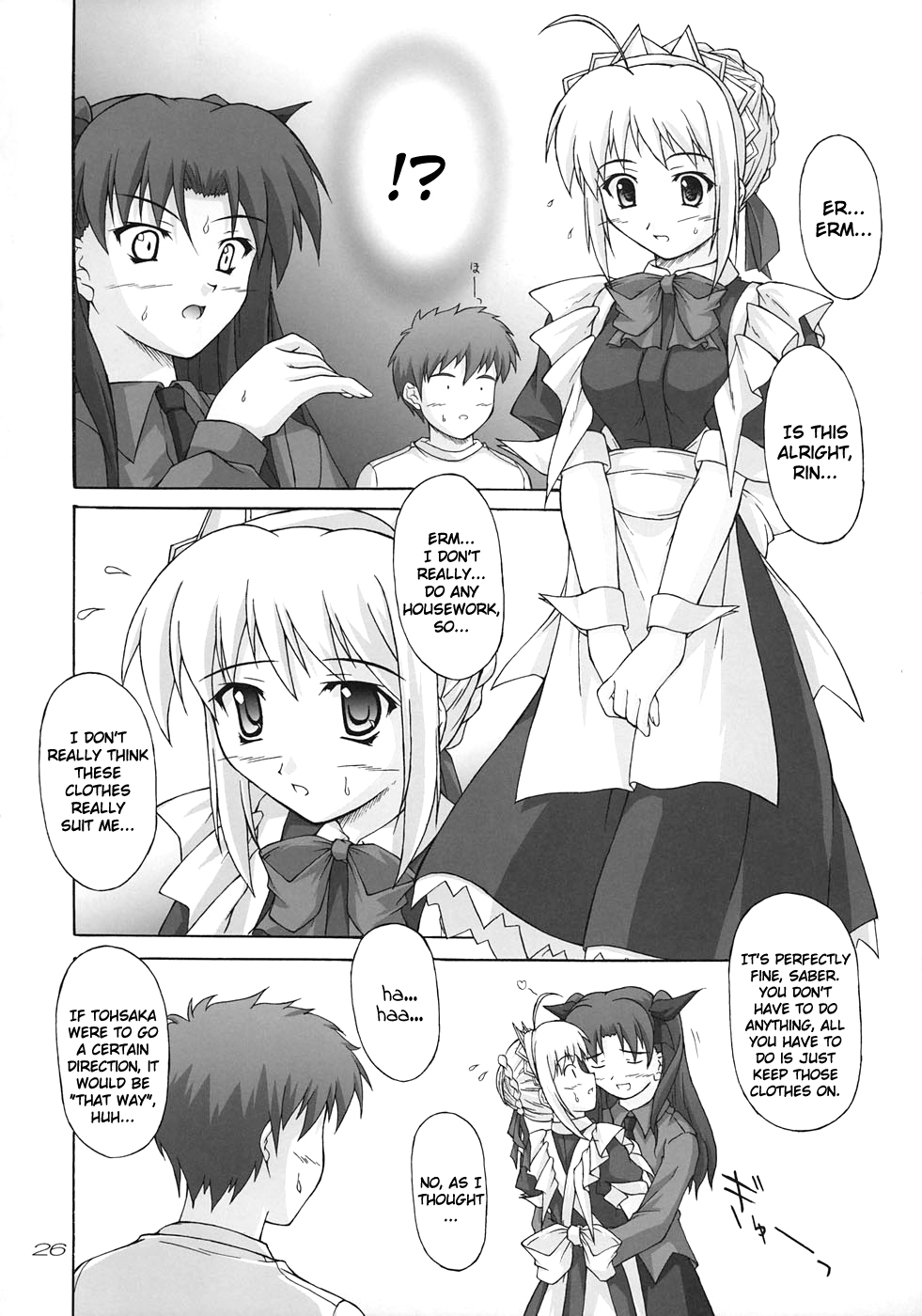 (C67) [SEITOKAISHITSU (Akimoto Dai)] Piece the Heart! (Fate/Stay Night) [English] [TheKa] page 25 full