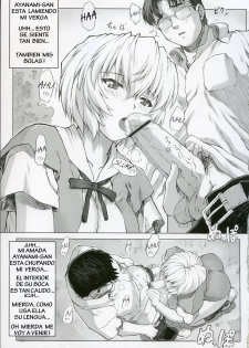 (C68) [Nakayohi Mogudan (Mogudan)] Ayanami (Neon Genesis Evangelion) [Spanish] [JORGEAREOS] - page 11