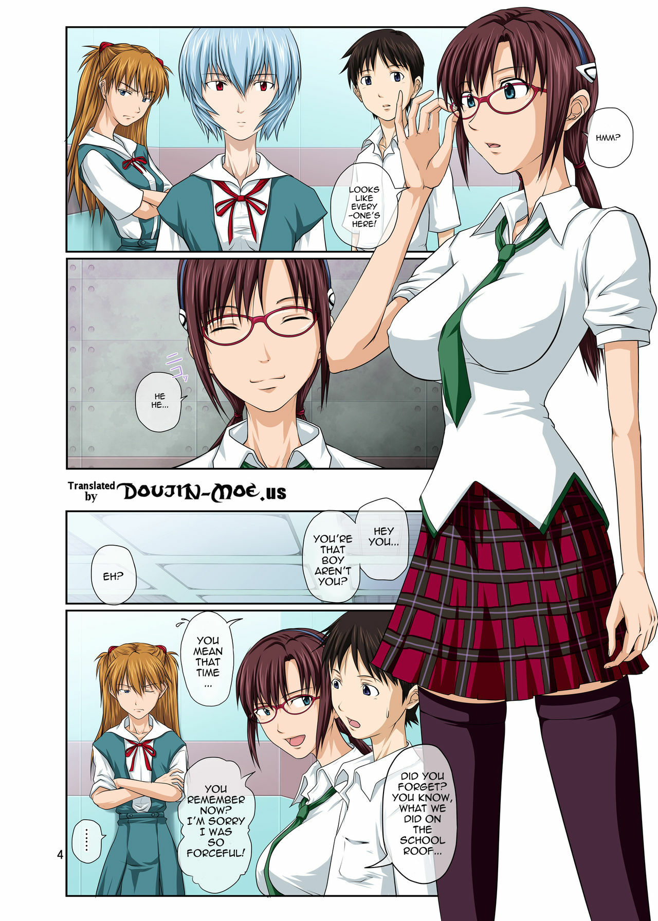 [Toyatei (Toyama Kousei)] Youkoso! NERV Elevator e Full Color Ban | Welcome to NERV Elevator -Full Color Edition- (Neon Genesis Evangelion) [English] {doujin-moe.us} [Digital] page 4 full