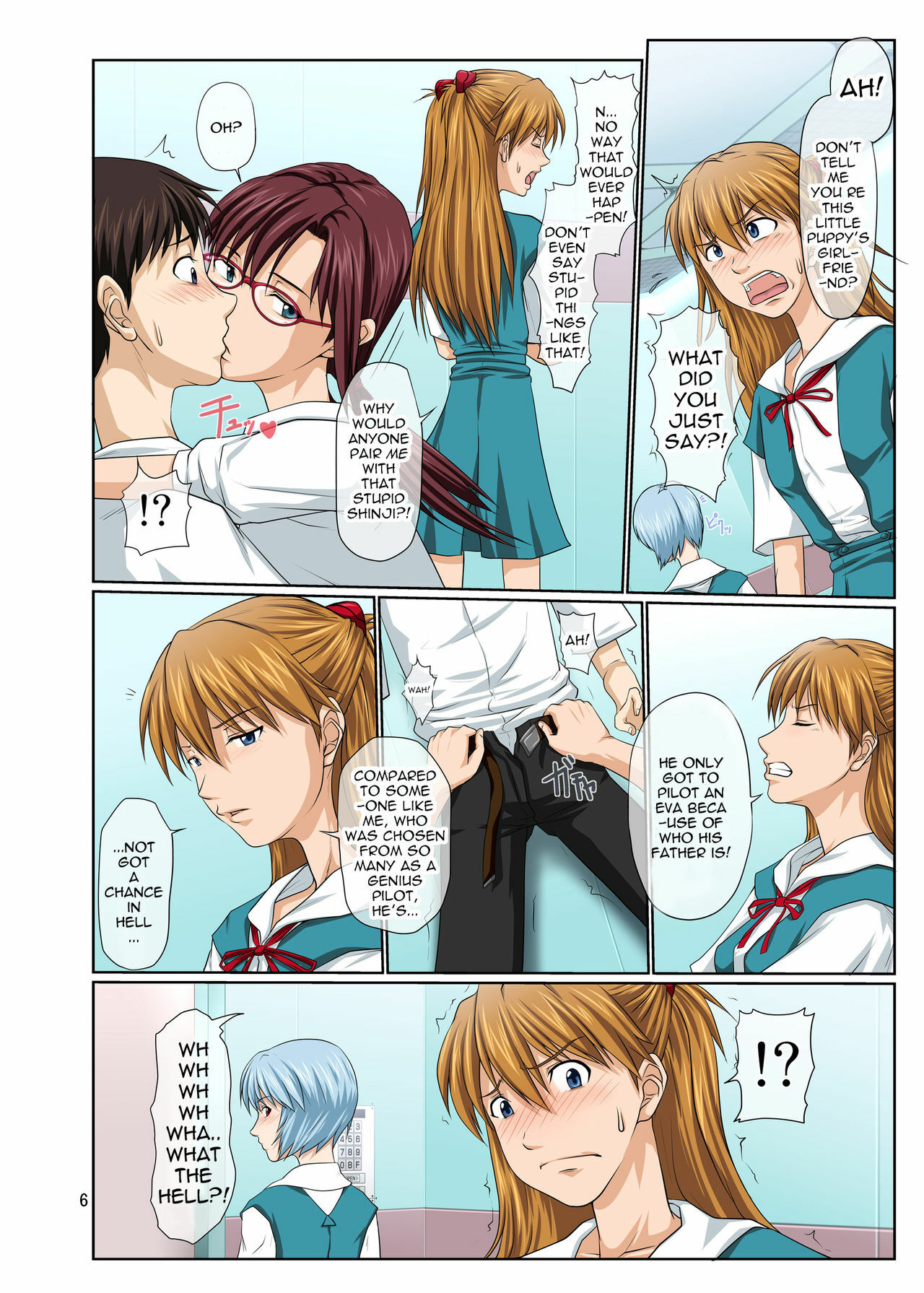 [Toyatei (Toyama Kousei)] Youkoso! NERV Elevator e Full Color Ban | Welcome to NERV Elevator -Full Color Edition- (Neon Genesis Evangelion) [English] {doujin-moe.us} [Digital] page 6 full