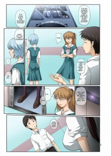 [Toyatei (Toyama Kousei)] Youkoso! NERV Elevator e Full Color Ban | Welcome to NERV Elevator -Full Color Edition- (Neon Genesis Evangelion) [English] {doujin-moe.us} [Digital] - page 3