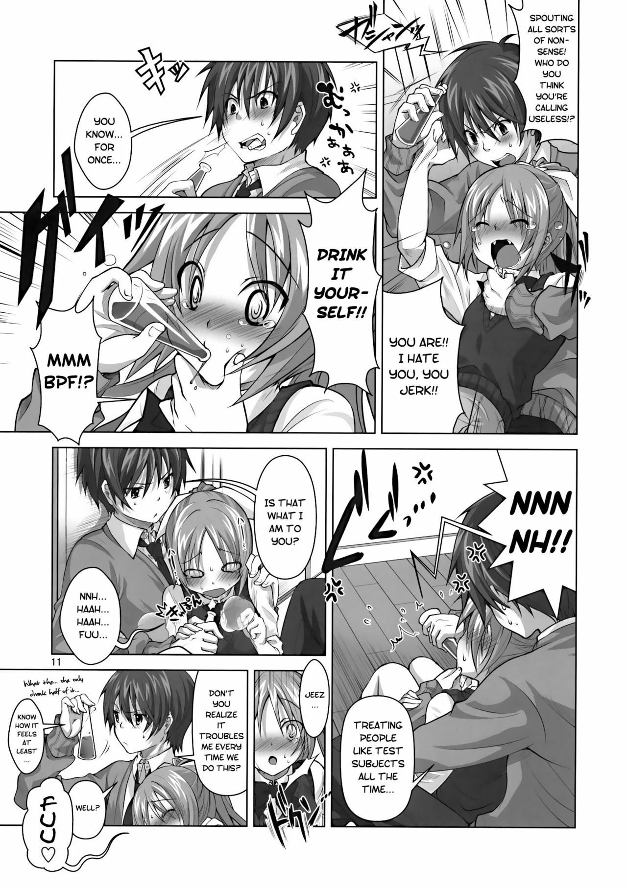 (C77) [Reak (TAKTO)] Koi no Mahou wa Jitsuryoku Koushi!? | Love magic makes her daring!? [English] [Genesis Translations] page 10 full