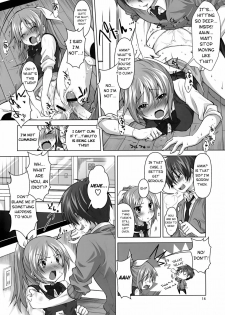 (C77) [Reak (TAKTO)] Koi no Mahou wa Jitsuryoku Koushi!? | Love magic makes her daring!? [English] [Genesis Translations] - page 13